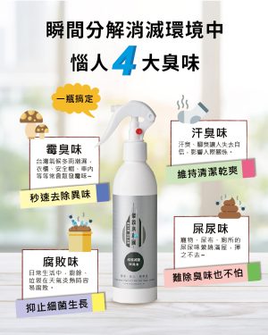 條紋共和國 超級滅菌除臭液 (250ml噴瓶)