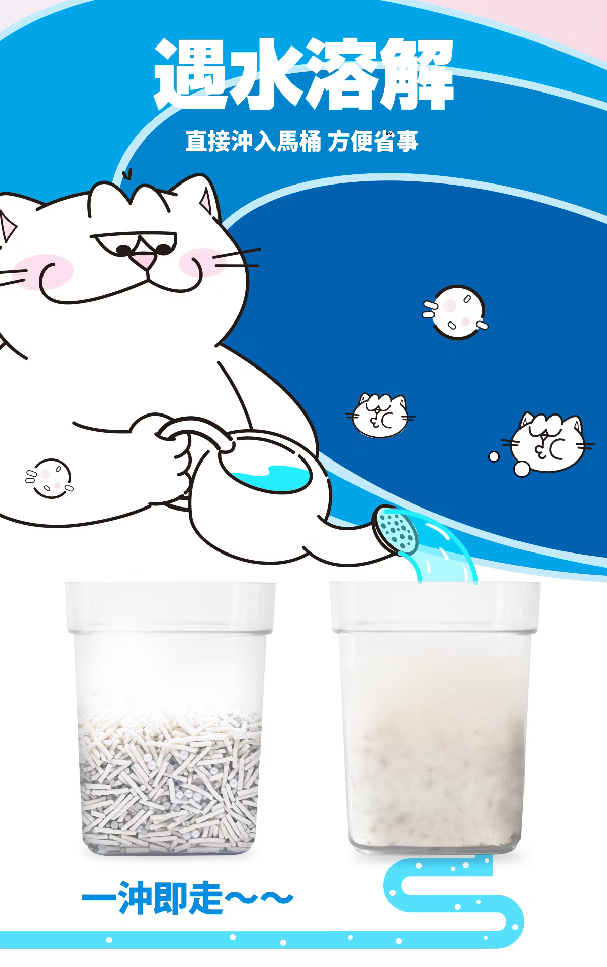 妮可露 無塵混合豆腐砂魔法珍珠特別版 荷花清香 7