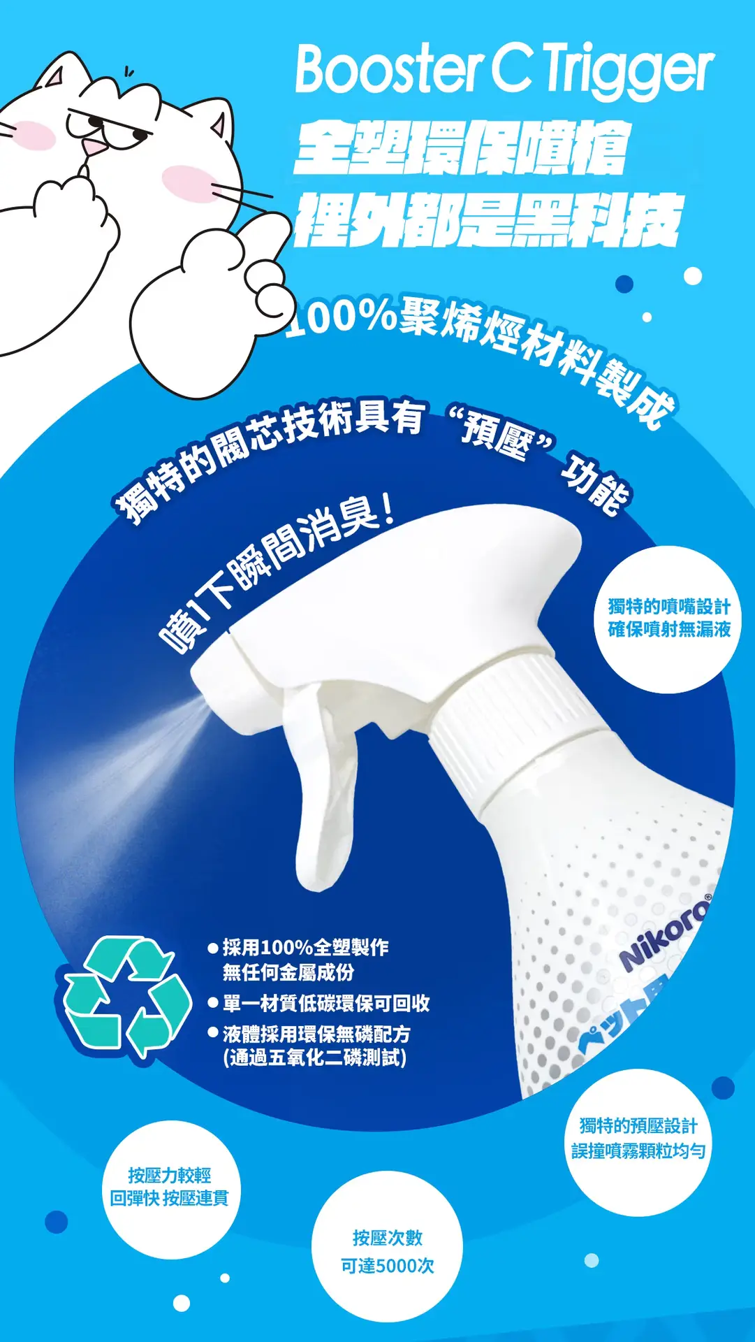 妮可露 除臭噴霧 4