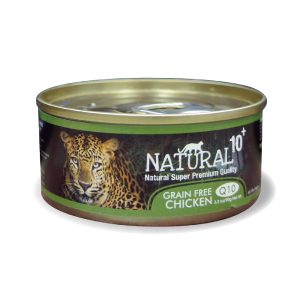 紐西蘭NATURAL10+ 原野無殼機能主食罐-鮮蔬嫩雞 - 90G