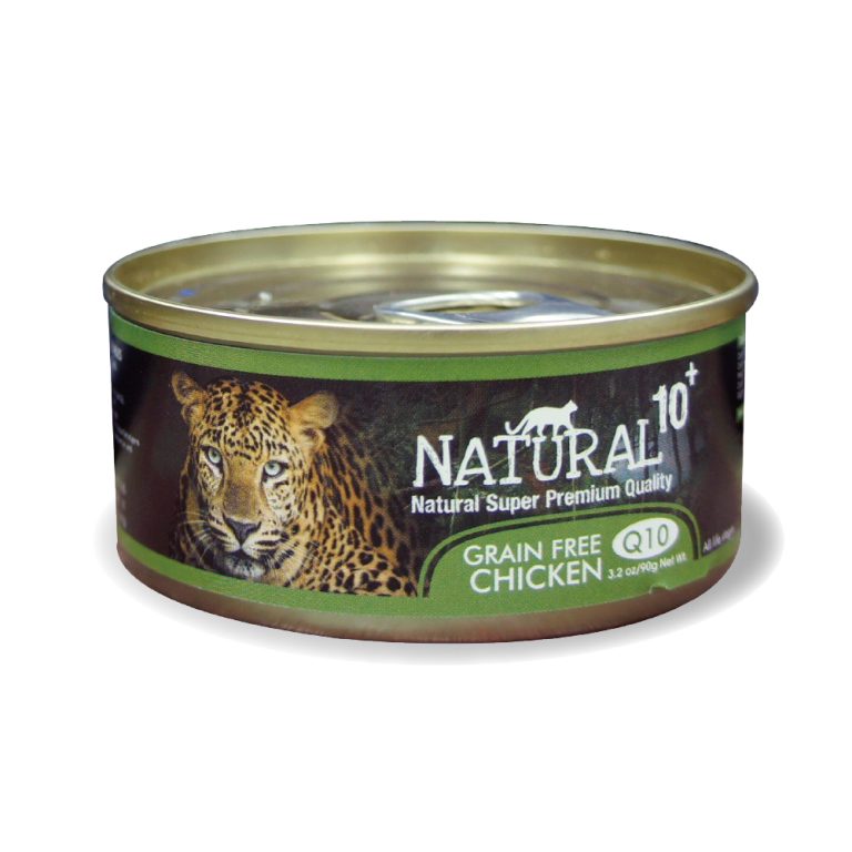 紐西蘭NATURAL10+ 原野無殼機能主食罐-鮮蔬嫩雞 - 90G