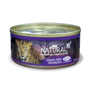 紐西蘭NATURAL10+ 原野無殼機能主食罐-牧野鮮鹿 - 90G