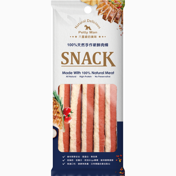 佳倍讚 Petty man 犬用手作雞肉起司棒 50G