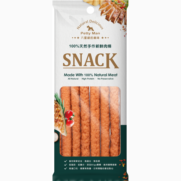 佳倍讚 Petty man 犬用手作胡蘿葡起司條 50G
