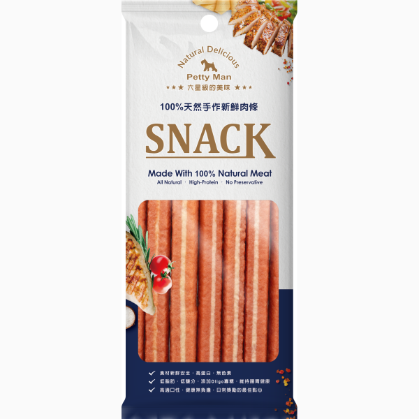 佳倍讚 Petty man 犬用手作三明治起司條 50G