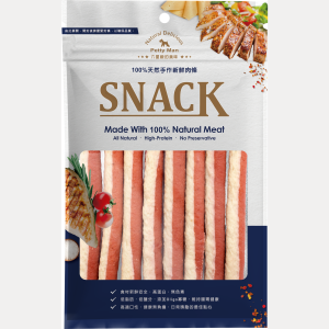 佳倍讚 Petty man 犬用手作雞肉起司棒 180G