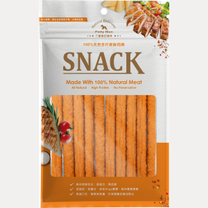 佳倍讚 Petty man 犬用手作鮭魚條 180G
