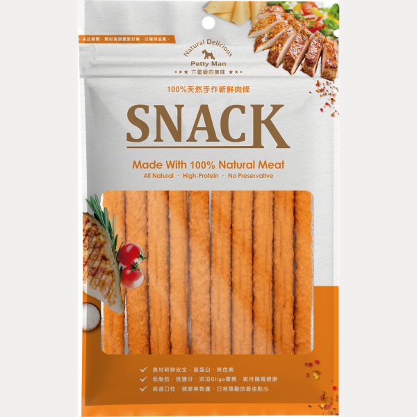 佳倍讚 Petty man 犬用手作鮭魚條 180G