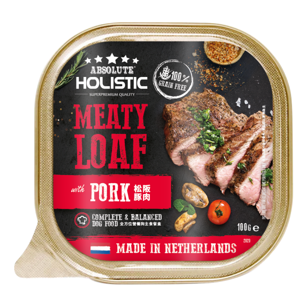 超越巔峰 全方位營養狗主食餐盒-全齡犬 - 松阪豚肉 - 100G