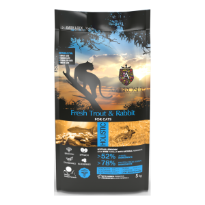 安柏希雅 無殼鮮肉全齡貓糧-鱒魚+兔肉 - 5KG
