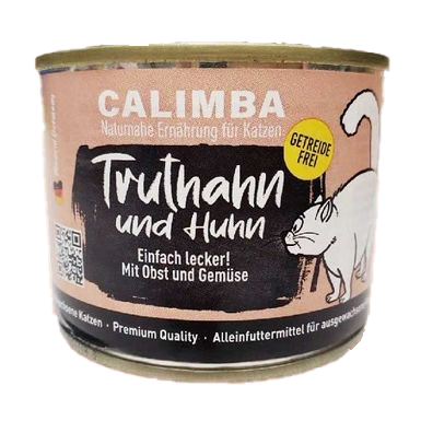 CALIMBA 德國凱琳 火雞肉+雞肉+蘋果肉類62% - 200G