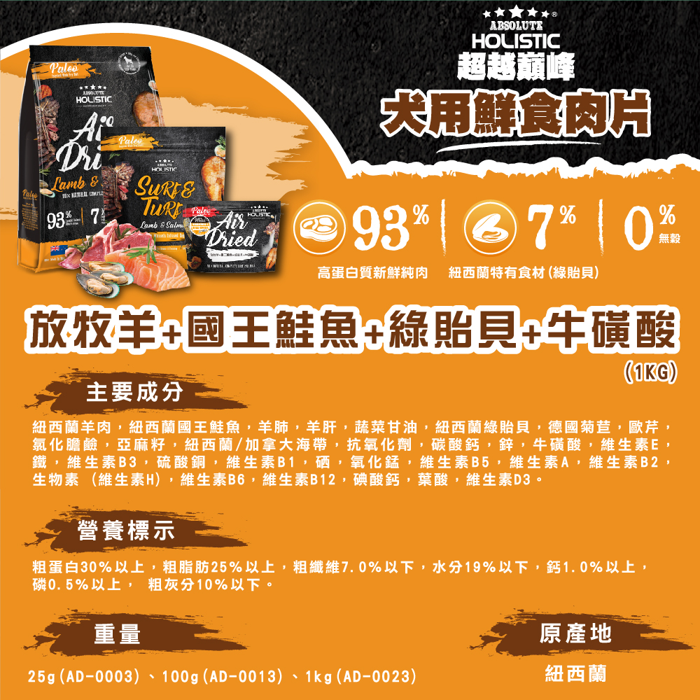 超越巔峰鮮食肉片 犬 015