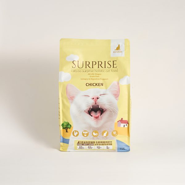 [臭貓] 傻派無穀貓飼料(腸胃泌尿保健) - 雞肉配方 - 4.5kg