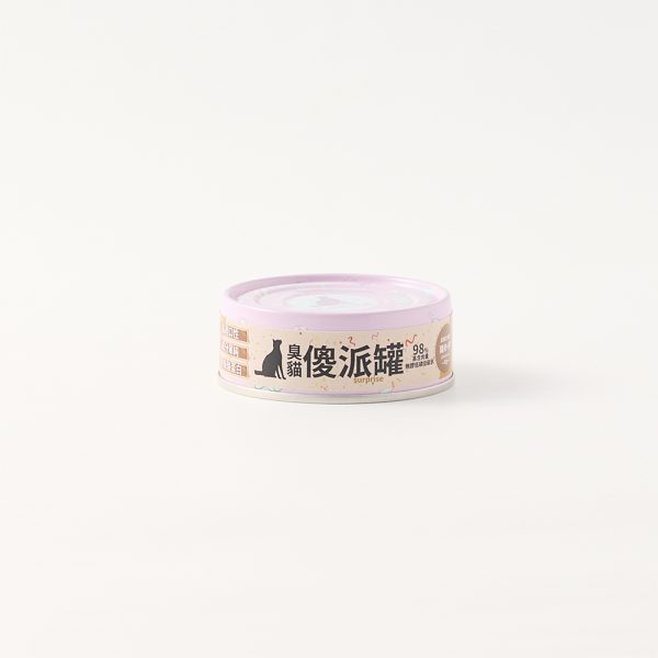 [臭貓] 傻派主食罐幼貓配方 - 雞肉+鈣 24罐/箱 - 80g