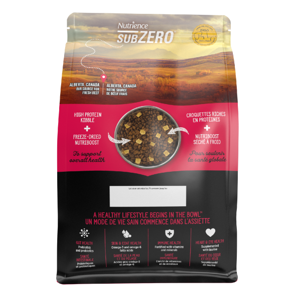 [紐崔斯] 頂級黑鑽凍乾無穀貓+凍乾 - 牛肉+羊肉 - 1.8kg