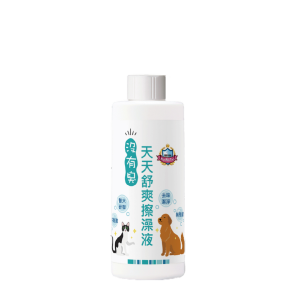 [條紋(沒有臭)] 天天舒爽擦澡液 - 附糖果紙巾錠 - 200ml