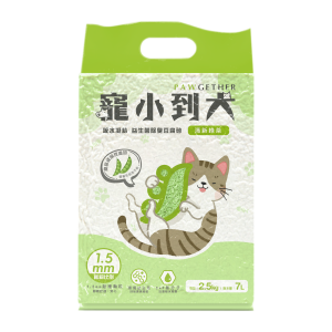 [寵小到大] 貓砂 - 綠茶 - 2.5kg