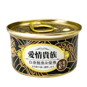 [愛情貴族] 白身鮪魚+柴魚 - 白身鮪魚+柴魚 - 80g
