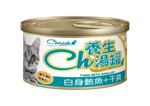 [Ch養生湯罐] 白身鮪魚+干貝 - 80g