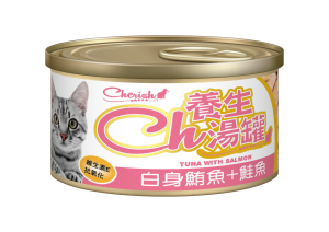 [Ch養生湯罐] 白身鮪魚+鮭魚 - 80g