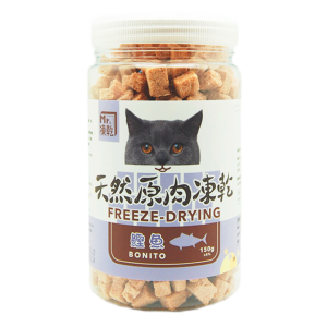[Mr.凍乾] 貓用天然原肉凍乾 - 鰹魚 - 150g