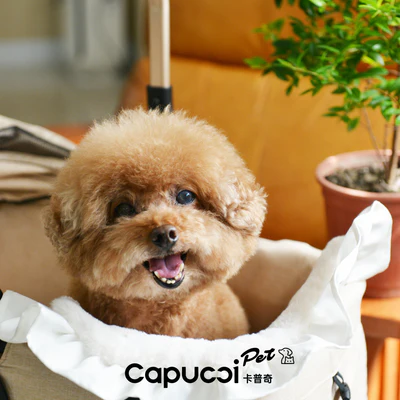 [卡普奇] 貴族寵物墊 - S - 米白色