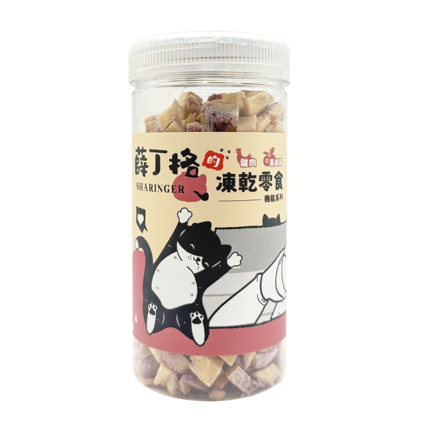[薛丁格] 貓-機能凍乾 - 雞肉＋蔓越莓 - 70g