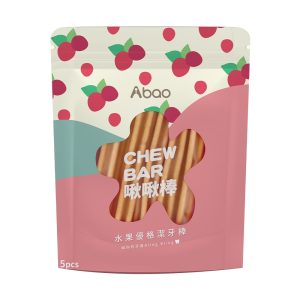 [水果優格潔牙系列] 水果優格啾啾棒 - 蔓越莓(一袋5入) - 65g