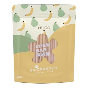 [水果優格潔牙系列] 水果優格啾啾棒 - 香蕉芭樂(一袋5入) - 65g