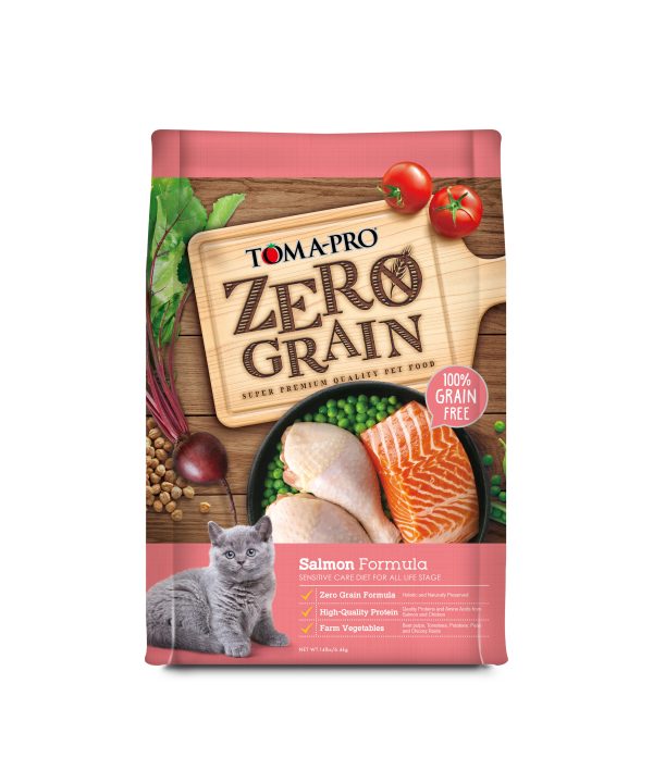 [優格0穀系列-0%零穀] 全年齡貓用-敏感配方 - 鮭魚 - 14lb