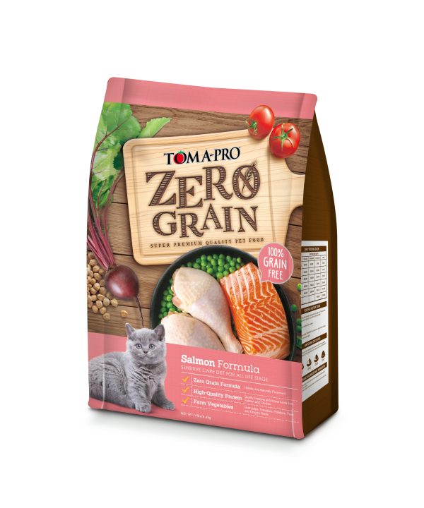 [優格0穀系列-0%零穀] 全年齡貓用-敏感配方 - 鮭魚 - 14lb