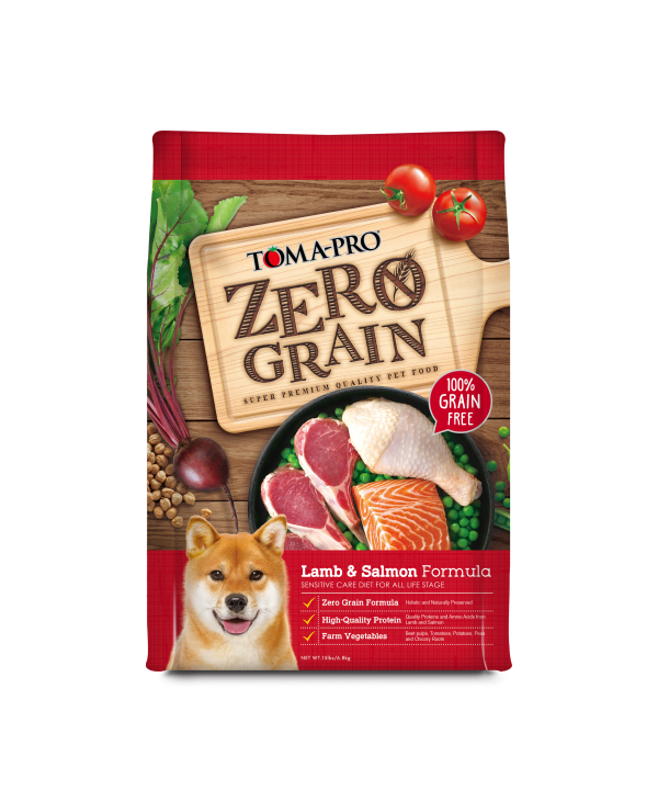 [優格0穀系列-0%零穀] 全年齡犬用-敏感配方 - 羊肉鮭魚 - 15lb