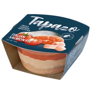 [特百滋] 開胃三層杯-貓用 - 義式烤鮭魚派 - 80g