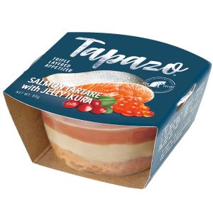 [特百滋] 開胃三層杯-貓用 - 鮭魚親子塔塔 - 80g