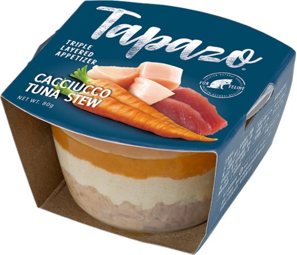 [特百滋] 開胃三層杯-貓用 - 小鐵鍋海鮮燉 - 80g