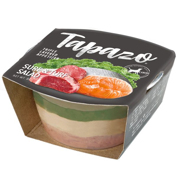 [特百滋] 開胃三層杯-犬用 - 鄉村海陸冷盤 - 80g