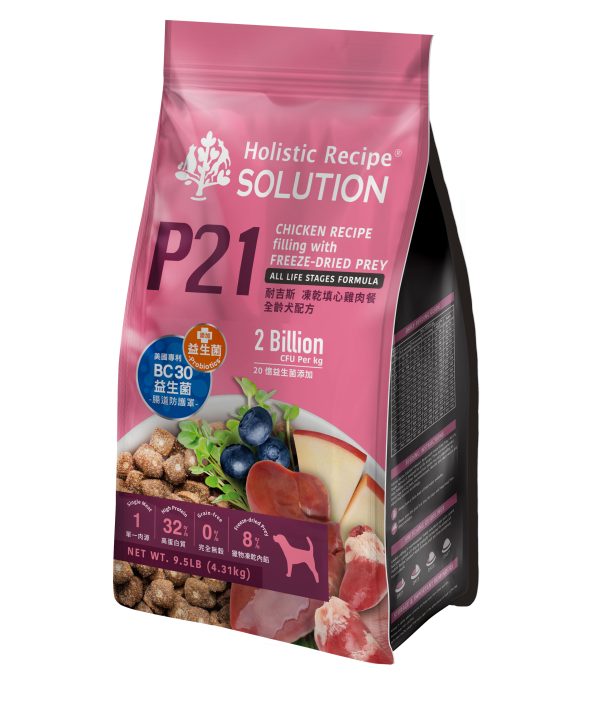 [耐吉斯P21] 凍乾填心-雞肉餐-全齡犬 - 雞肉餐 - 9.5LB