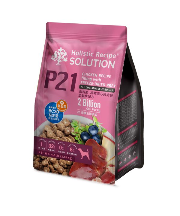 [耐吉斯P21] 凍乾填心-雞肉餐-全齡犬 - 雞肉餐 - 4.5LB
