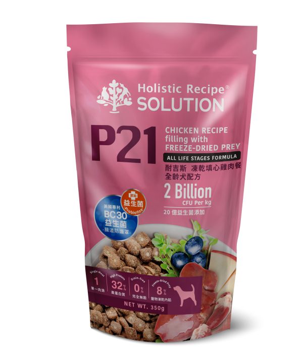 [耐吉斯P21] 凍乾填心-雞肉餐-全齡犬 - 雞肉餐 - 350g