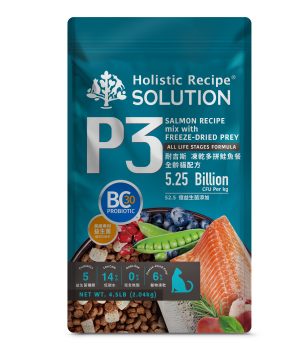 [耐吉斯P3] 凍乾多拼-鮭魚餐-全齡貓 - 鮭魚餐 - 4.5LB