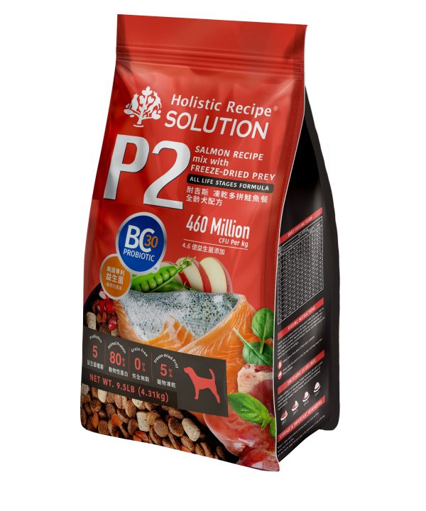 [耐吉斯P2] 凍乾多拼-鮭魚餐-全齡犬 - 鮭魚餐 - 9.5LB