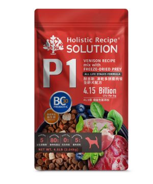 [耐吉斯P1] 凍乾多拼-鹿肉餐-全齡犬 - 鹿肉餐 - 4.5LB