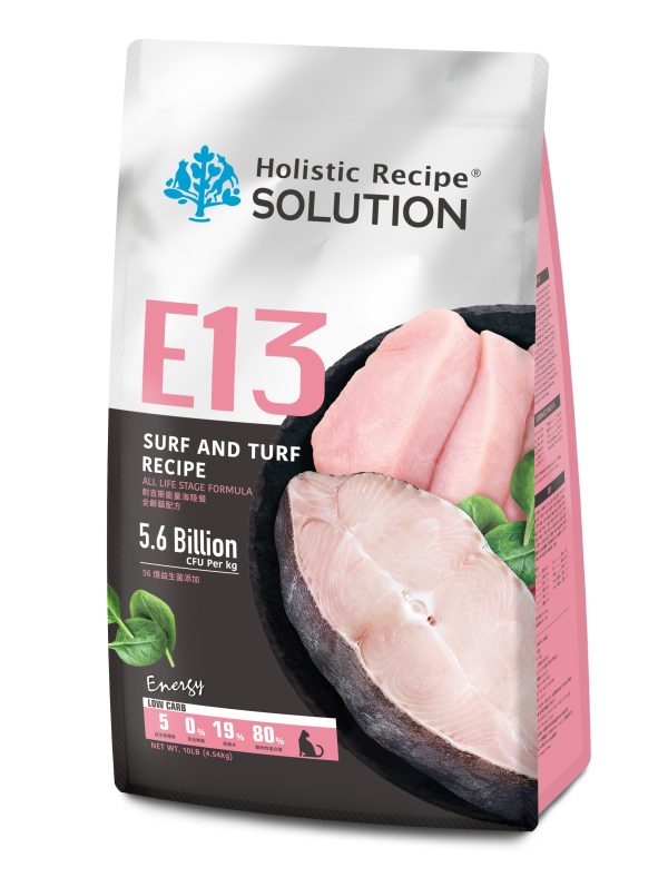 [耐吉斯 E13] 能量 - 海陸餐-全齡貓 - 10lb