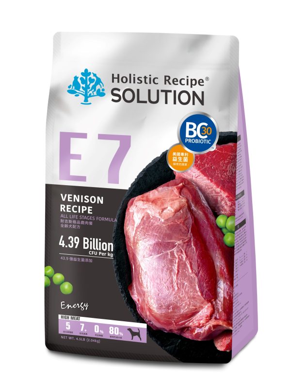 [耐吉斯 E7] 極品 - 鹿肉餐-全齡犬 - 4.5lb