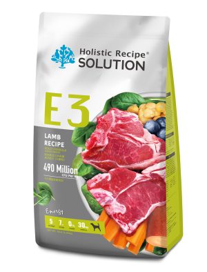 [耐吉斯 E3] 活力 - 羊肉餐-成犬大顆粒 - 10lb