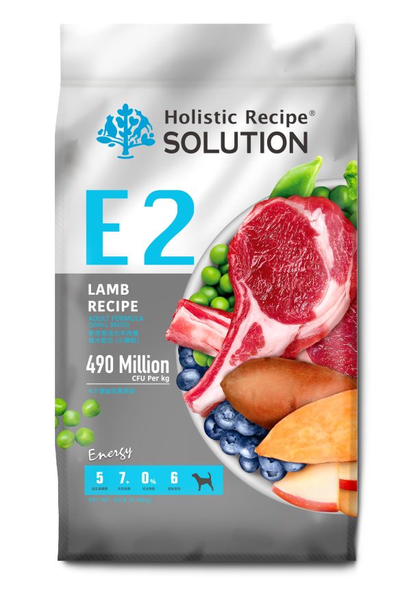 [耐吉斯 E2] 活力 - 羊肉餐-成犬小顆粒 - 22lb