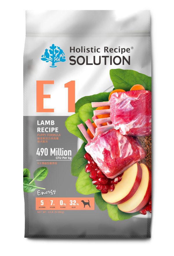 [耐吉斯 E1] 活力 - 羊肉餐-幼犬 - 22lb