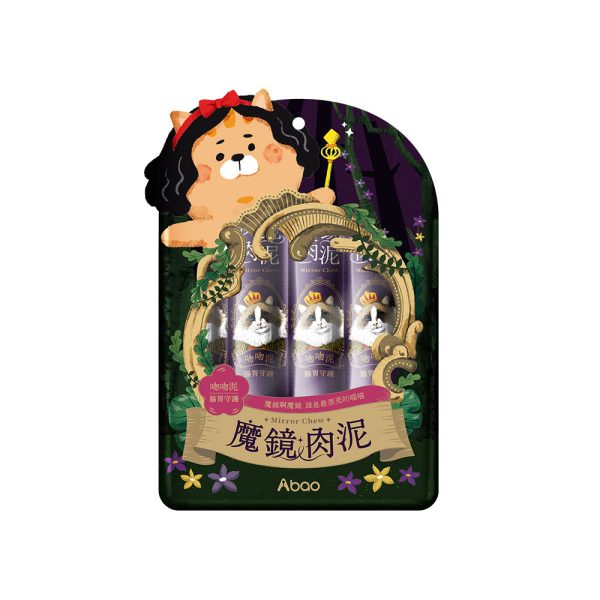 [貓咪肉泥條系列] 魔鏡肉泥 - 吻吻泥 - 4條/包