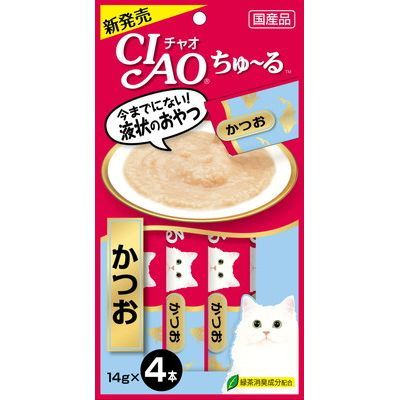 [CIAO] 啾嚕肉泥 - 鰹魚 - 14g × 4入