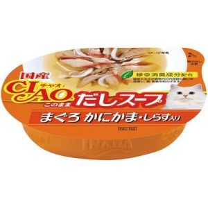 [CIAO] 原湯杯 - 鮪魚+蟹肉棒+吻仔 - 60g